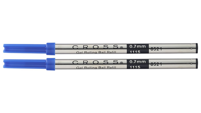 Recarga de Caneta Selectip Gel Rollerball - Azul (0,7MM) - Pacote Duplo